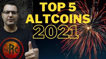 Le 5 Altcoins più promettenti per il 2021