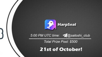 Join the AMA of Satoshi Club x HarpSeal. Rewards: 500 USDT, October 21st.