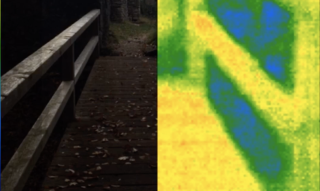 Castle Greifenstein splitscreen infrared