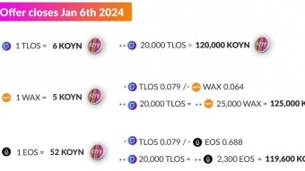 $KOYN Christmas Top Up 25% Offer Closes Today