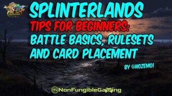 Splinterlands: battle basics, rulesets and card placement
