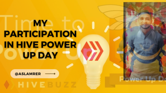 Time to Power Up—My Participation for Hive Power Up Day
