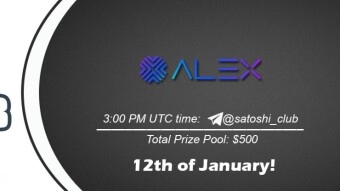 Join the AMA of Satoshi Club x Alex. Rewards: 500 USDT, January 12th.