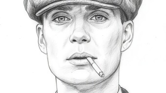 Cillian_Murphy Pencil Drawing