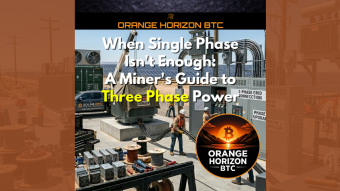 When Single Phase Isn’t Enough: A Miner’s Guide to Three Phase Power