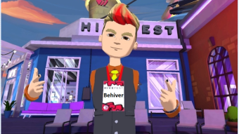 Getting ready for HiveFest from 18-19 December 2020 with my own custom badge