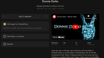 Some notes about Donnie Darko and Sweden - part 1