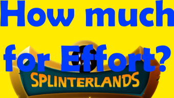 How much can you earn in Splinterlands by putting in the Hours?