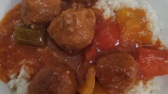 Foodbook #210 Meatballs with tomato sauce with recipe