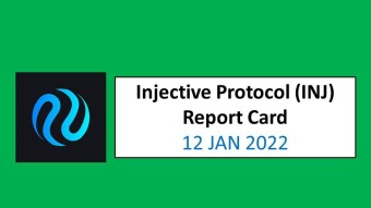 12 JAN 2022 (WED)- Injective Protocol (INJ) Report Card
