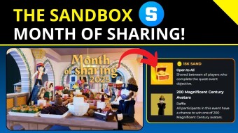 The Sandbox 🔷| New Event Month of Sharing 2025 - 15K SAND Tokens!