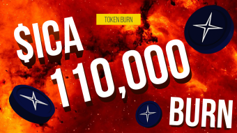 oday around 110.000 $ICA were bought back at current market price and sent to the burn address.👀