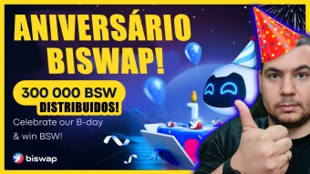 BiSwap - Mega Anniversary Event and you win BSW! 300000 BSW will be distributed, join it now!