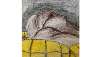 Nap with Yellow Quilt