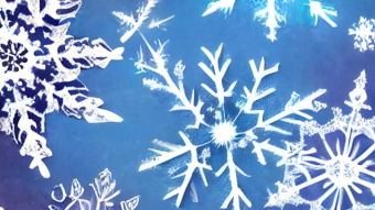 The first snow last November ~ AI-generated winter-theme pictures