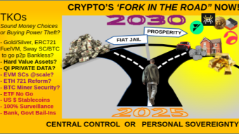 CRYPTO’S ‘FORK IN THE ROAD' NOW!