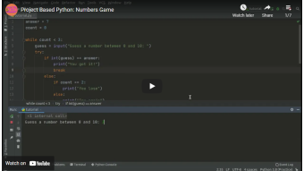 Project Based Python