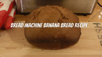 Tasty Treats - Bread Machine Banana Bread With Olive Oil!