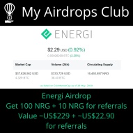 Energi Earndrop (Airdrop)