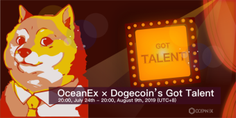 OceanEx x Dogecoin’s Got Talent - 500K DOGE Reward for Your Talent