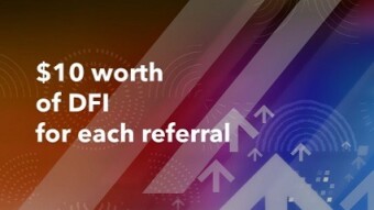 Earn $10 Worth Of DFI For Each Referral