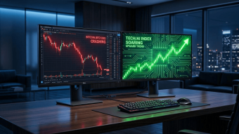 The Great Capital Rotation: Why Wall Street is Abandoning Bitcoin ETFs for AI and Semiconductor Stocks