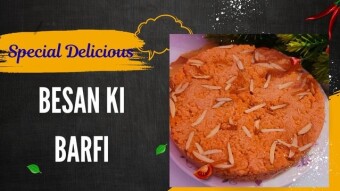 Besan ki barfi recipe video