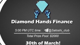 Join the AMA of Satoshi Club x Diamond Hands Finance . Rewards: 2000 USDT, March 30th.