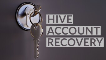 The Hive account recovery probably doesn't work the way you think