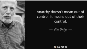 Is it Anarchy?