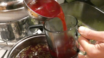 Beet borscht - redundant red beet with unusual properties
