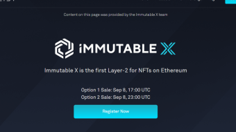 Immutable X (IMX): Coinlist crowdsale