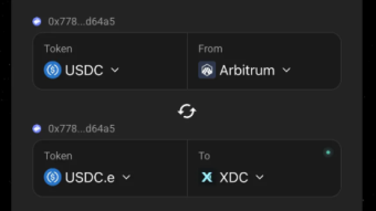 How to bridge USDC to the XDC Network via Stargate!