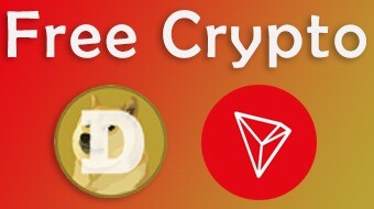 Earn free Dogecoin (DOGE) and Tron (TRX) on Telegram