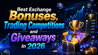 Best Crypto Exchange Bonuses, Trading Competitions and Rewards in 2026