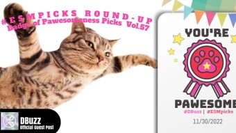 #ESMpicks Round-up : Badge of Pawesomeness Picks : Year2-Vol. 05