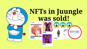 Non-Fungible Tokens were SOLD in Juungle Marketplace🌴