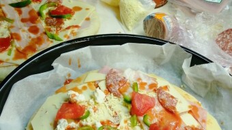 Daily meal #91 homemade pizza