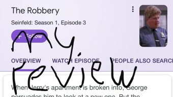 My review of Seinfeld - season 1 episode 3