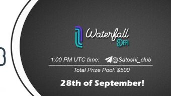 Join the AMA of Satoshi Club x Waterfall. Rewards: 500 USDT, September 28th.
