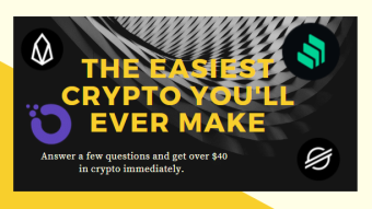 Receive $41 in Crypto in as little as 10 minutes!