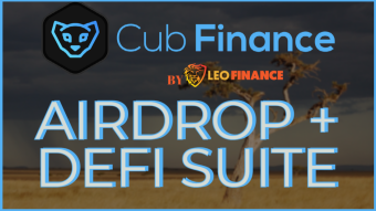 LeoFinance announces CUB Airdrop for LEO Stakers and new DeFi Suite | LeoFinance News