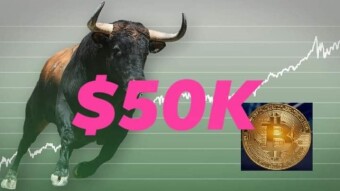 Bitcoin Now Steady @ $50,000 Without The Pull-Back
