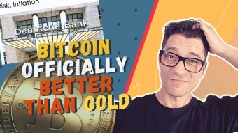 Banks now agree that Bitcoin is a better investment than Gold | Crypto Corner Video Podcast ep.108