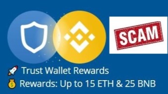 Trust Wallet Scam Airdrop in Twitter