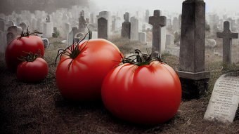 The Killer Tomatoes Have Won | AI Artwork | Made with Midjourney