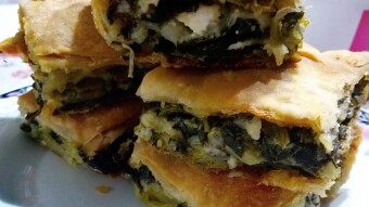 Foodbook #487 how about a spinach pie???