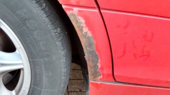 Paintwork Rectification on 2001 Mercedes W203