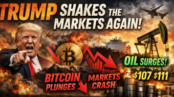 Trump Shocks Markets Again: Oil Explodes, Bitcoin Drops — But the Real Risk No One Is Watching