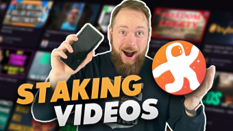 Odysee tutorial 📜 How to Stake Videos & Odysee Channels